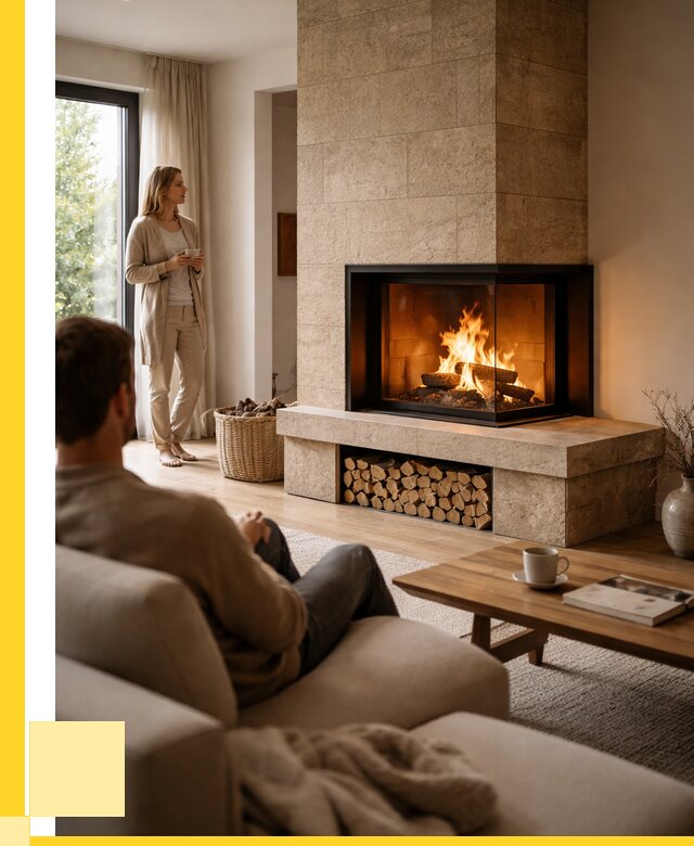 Угловые камины из кирпича установка в Дубне от 153135 р. ЭриданДбн