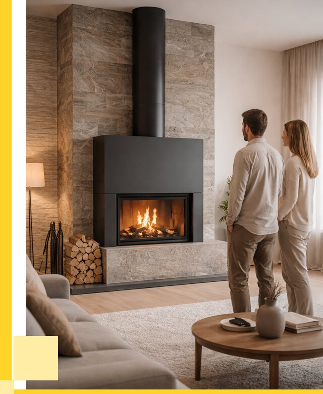 Закрытые камины под ключ в Дубне от 122508 р., ЭриданДбн