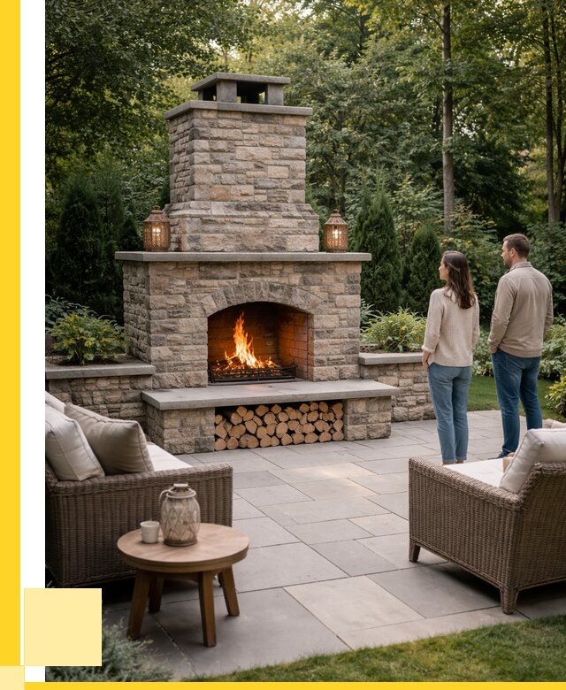 Уличные камины из кирпича в Дубне от 153135 р. | ЭриданДбн