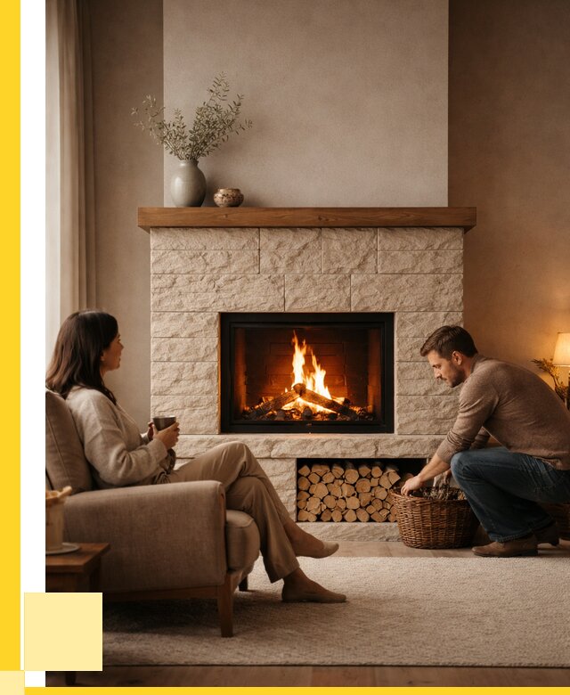 Камины для дома в Дубне под ключ от 153135 р. | ЭриданДбн