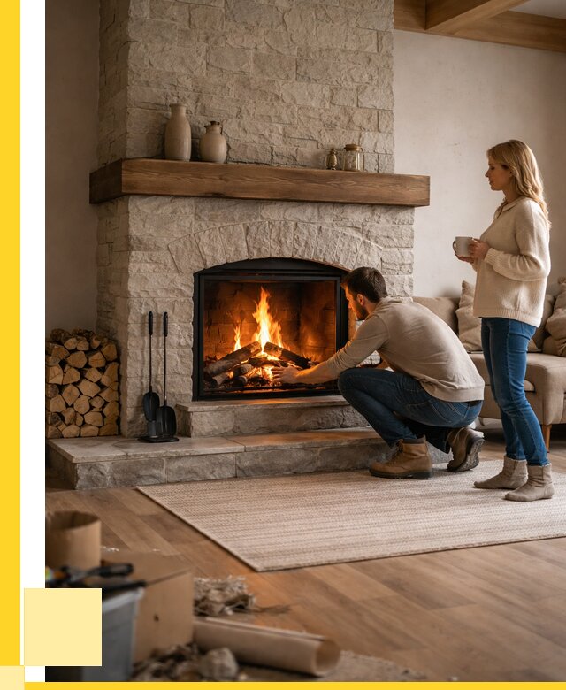 Камины для загородного дома в Дубне от 357315 р., ЭриданДбн