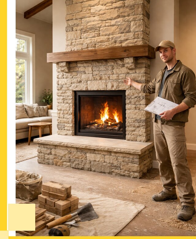 Камины под ключ в Дубне от 183762 р. | ЭриданДбн — установка