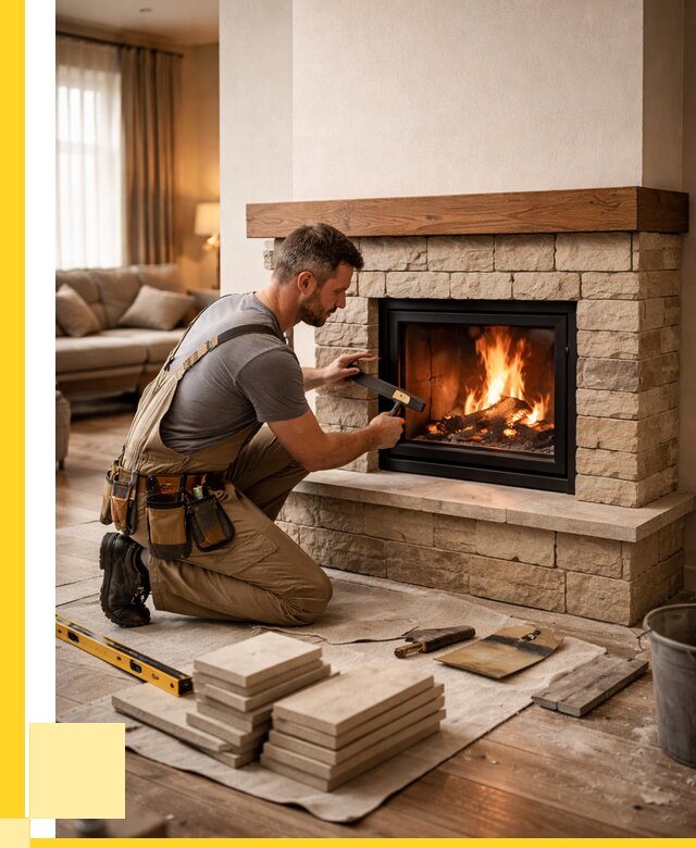 Строительство каминов в Дубне от 153135 р., ЭриданДбн - под ключ