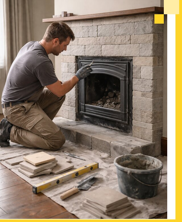 Профессиональный ремонт каминов в Дубне восстановление и сервис