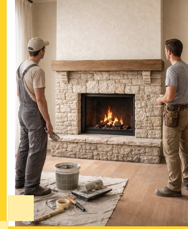 Отделка каминов в Дубне от 6636 р. под ключ | ЭриданДбн