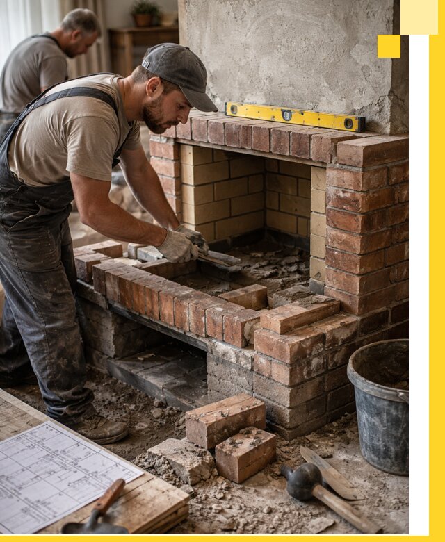 Изготовление и установка каминопечей под ключ в Дубне