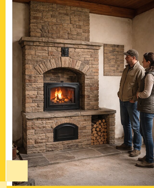 Кирпичная печь под ключ в Дубне от 153135 р. | ЭриданДбн