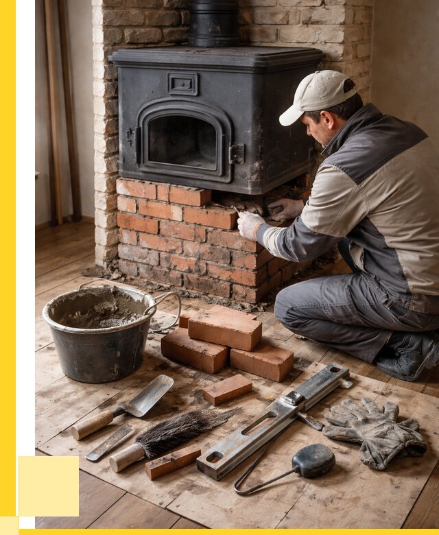 Ремонт печей в Дубне от 12251 р., услуги печника ЭриданДбн