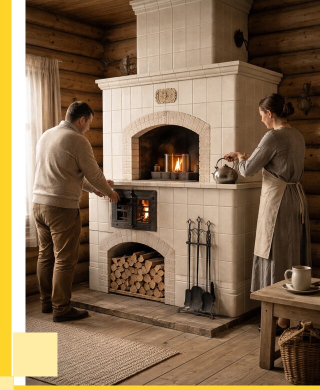 Русские печи в Дубне: установка от 153135 р. ЭриданДбн