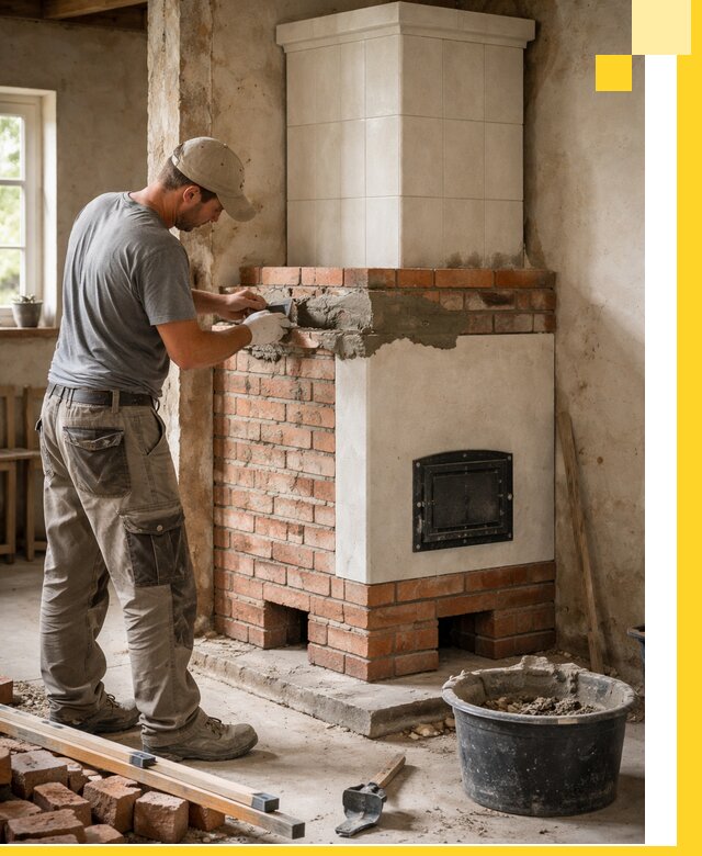 Изготовление и установка печей-голландок под ключ в Дубне