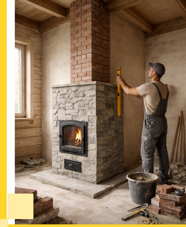 Печи и дымоходы под ключ в Дубне от 45941 р., ЭриданДбн