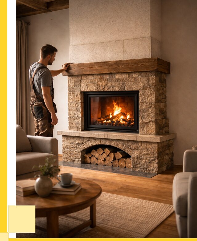 Печи камины для дома под ключ в Дубне от 56150 р. | ЭриданДбн