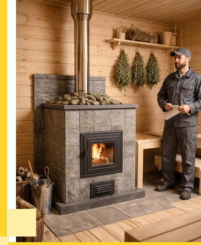 Печи для бани под ключ в Дубне от 122508 р. | ЭриданДбн