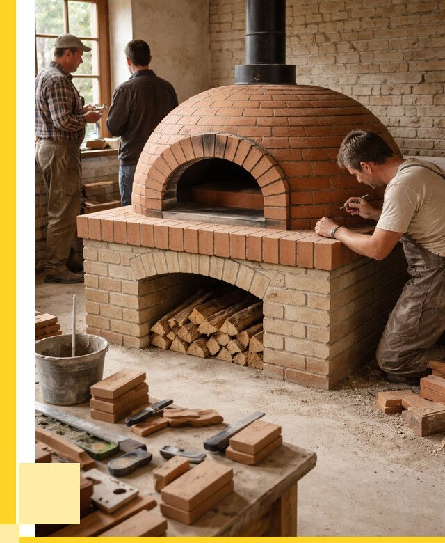 Помпейская печь дровяная для пиццы в Дубне | ЭриданДбн от 204180 р.