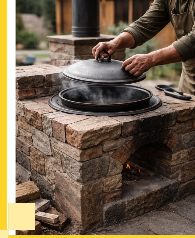 Печи для казана в Дубне по цене от 18376 р. | ЭриданДбн