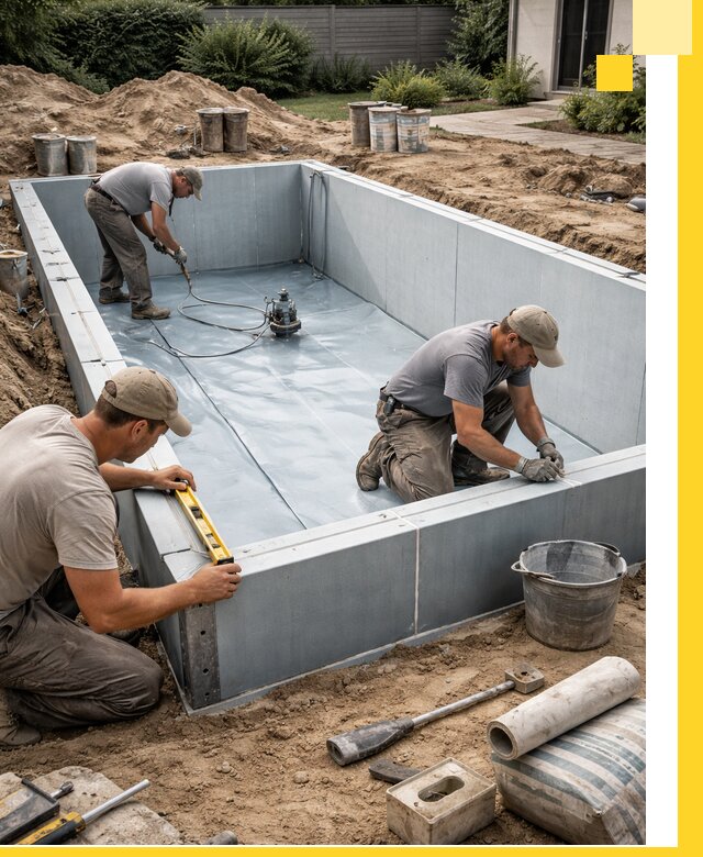 Профессиональный монтаж бассейнов под ключ в Дубне с гарантией