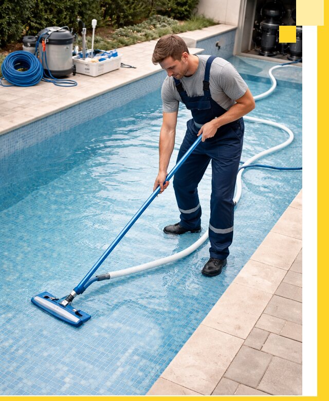 Профессиональная чистка бассейнов и фильтров в Дубне под ключ