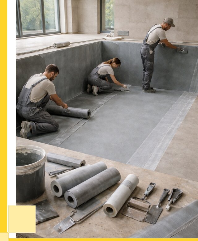 Гидроизоляция бассейнов в Дубне от 2042 р., ЭриданДбн