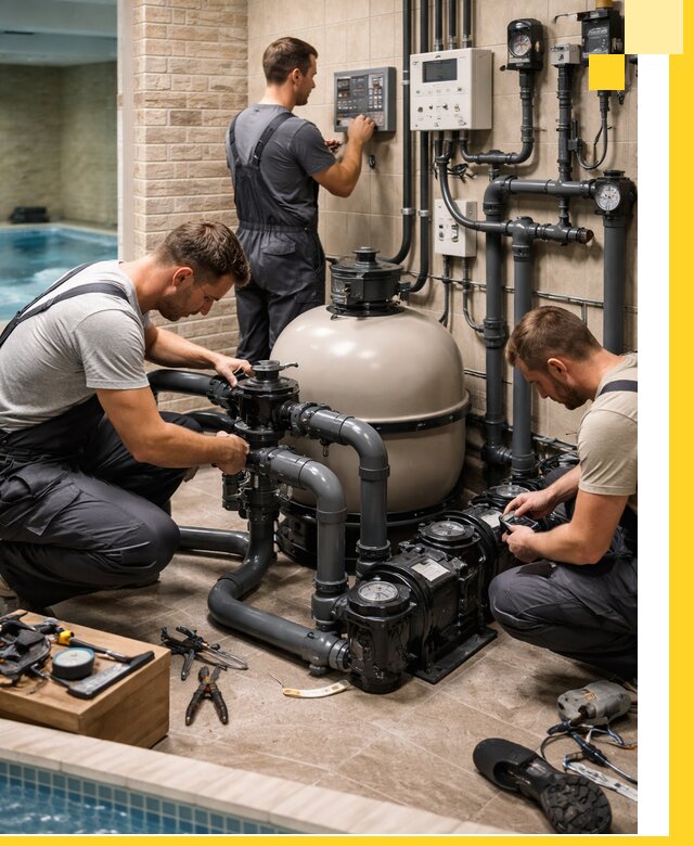 Комплексное оборудование для бассейнов под ключ в Дубне