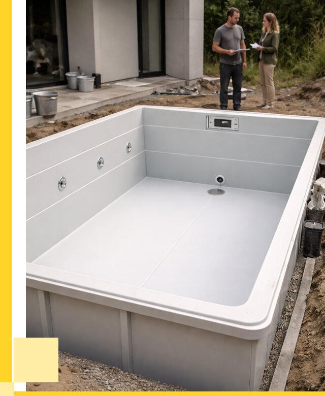 Полипропиленовые бассейны в Дубне от 255225 р. | ЭриданДбн