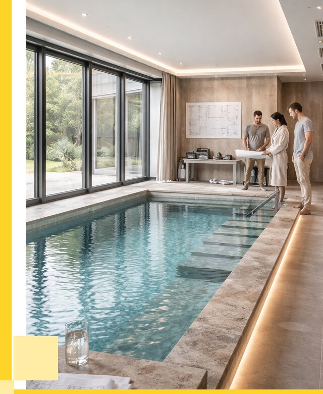 Закрытые бассейны под ключ в Дубне от 2552250 р. | ЭриданДбн