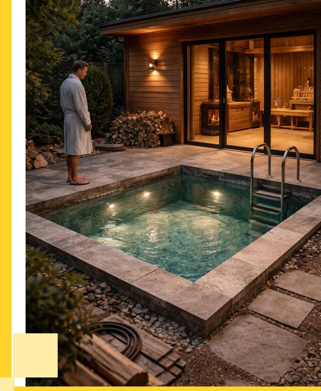 Бани с бассейном под ключ в Дубне от 96986 р. | ЭриданДбн