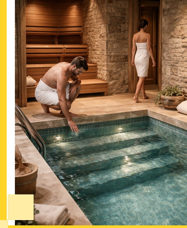 Сауна с бассейном под ключ в Дубне от 122508 р., ЭриданДбн