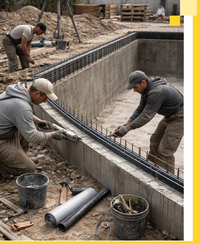 Качественный монтаж чаши бассейна в Дубне под ключ с гарантией