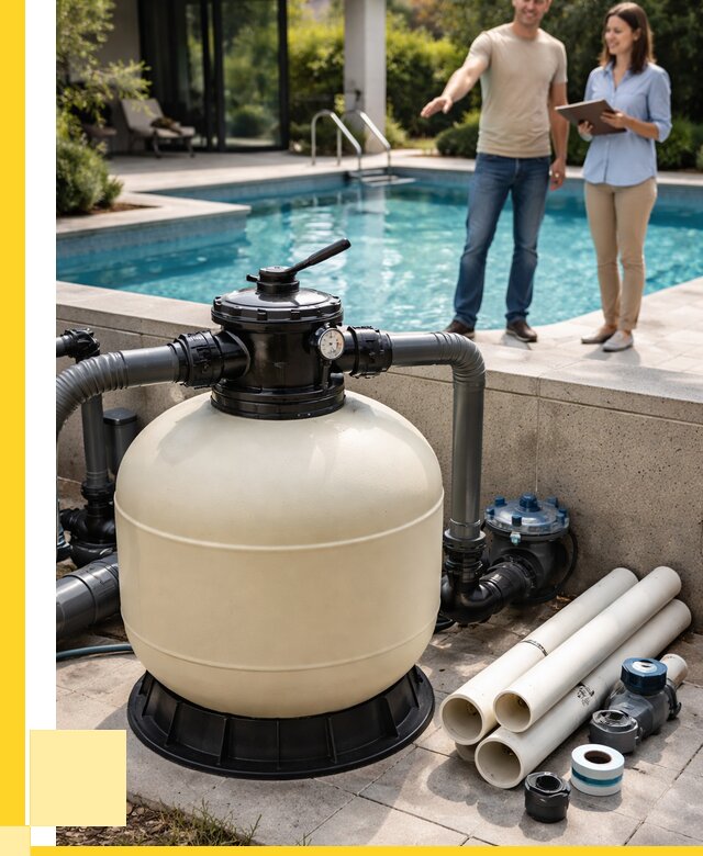 Песочные фильтры для бассейнов в Дубне от 18376 р., ЭриданДбн