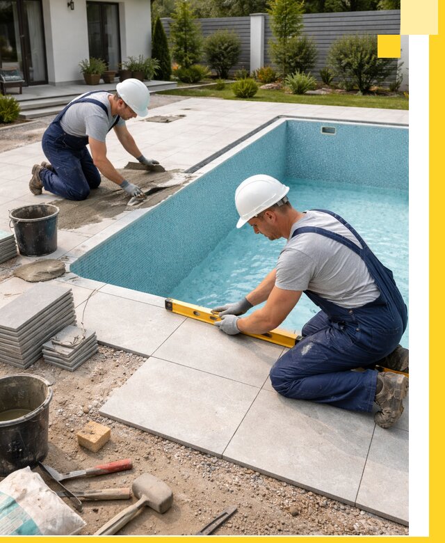 Строительство и монтаж плавательных бассейнов под ключ в Дубне