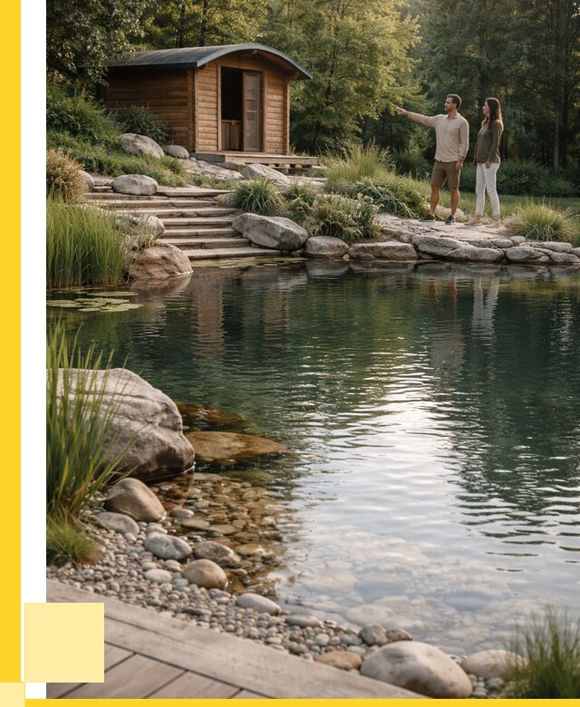 Природные бассейны под ключ в Дубне от 459405 р. | ЭриданДбн