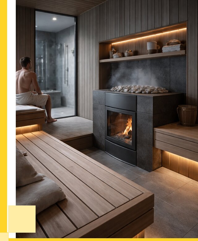 Проект сауны в частном доме в Дубне от 35732 р. | ЭриданДбн