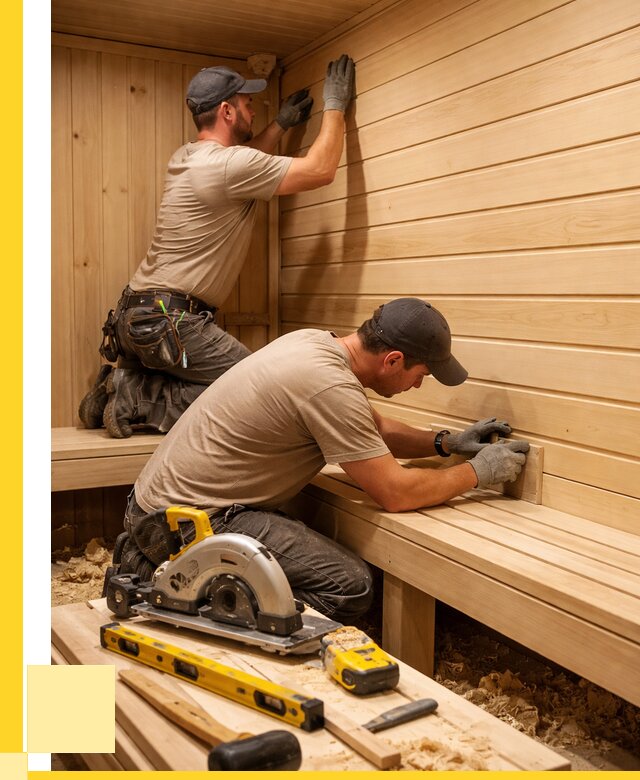 Обшивка саун вагонкой в Дубне от 2552 р. | ЭриданДбн