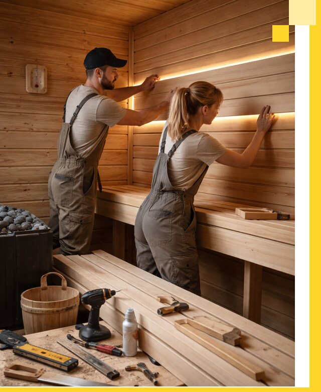 Дизайн саун и бань под ключ с индивидуальным проектом в Дубне