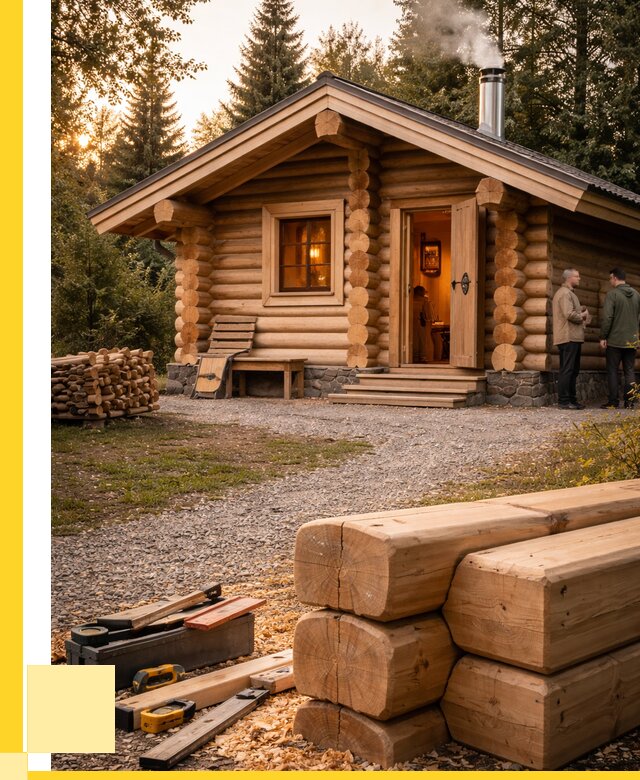 Строительство бань и комплексов в Дубне от 459405 р.| ЭриданДбн