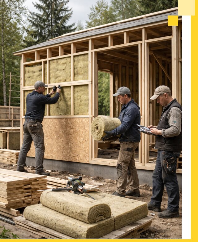 Проектирование и строительство каркасных бань в Дубне под ключ