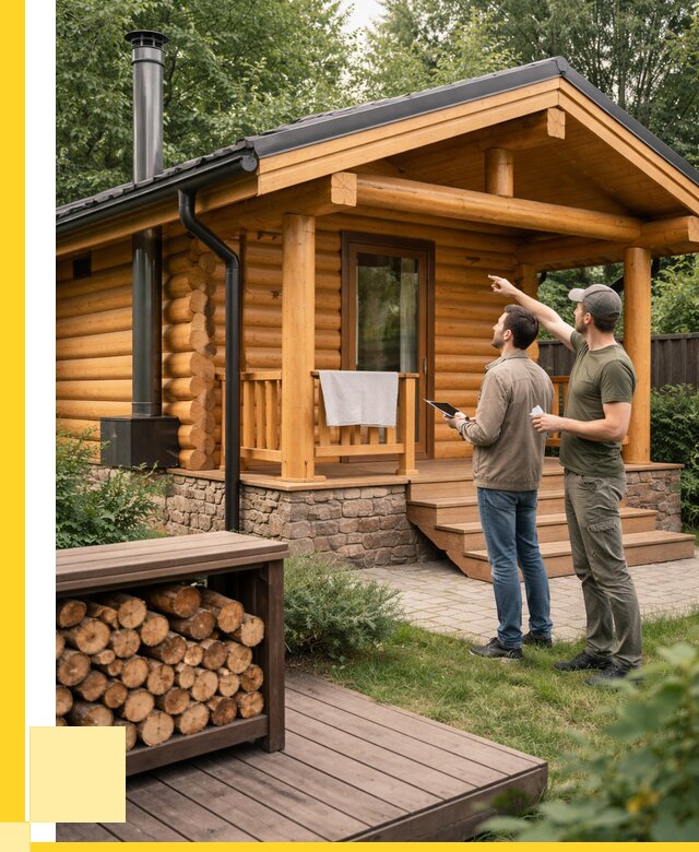 Бани для дачи под ключ в Дубне от 255225 р. | ЭриданДбн