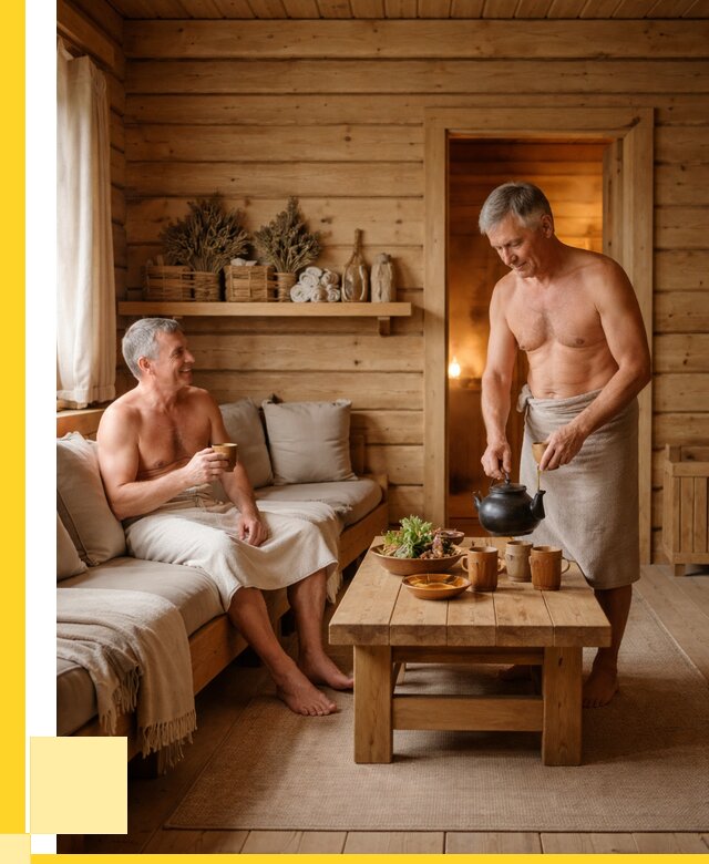 Бани с комнатой отдыха под ключ в Дубне от 459405 р. | ЭриданДбн