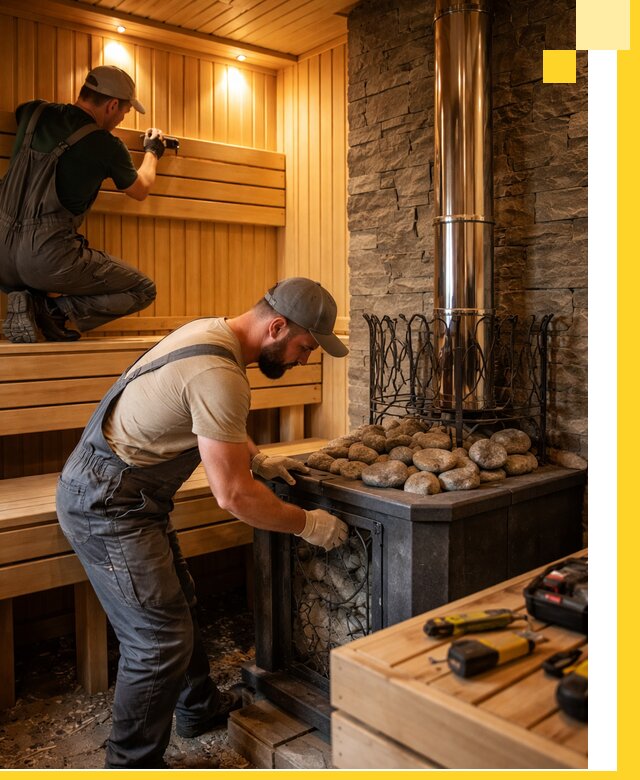 Комплексный дизайн бань, саун и зон отдыха в Дубне