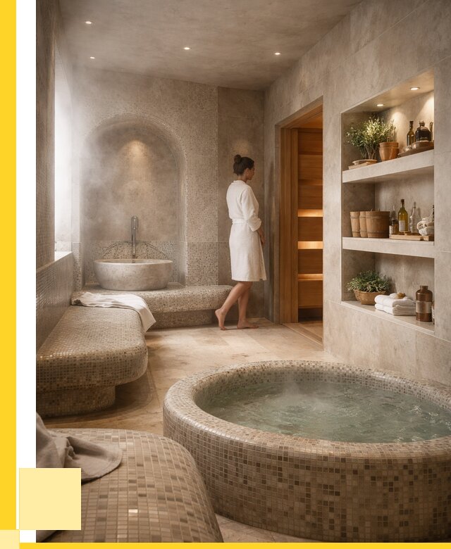 Строительство бани с хамамом в Дубне от 765675 р. | ЭриданДбн