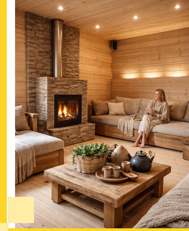 Проект бани с комнатой отдыха в Дубне от 35732 р. | ЭриданДбн