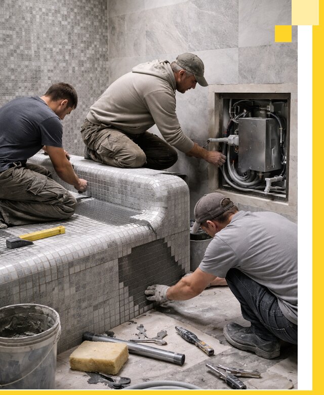 Проекты хамамов под ключ в Дубне и дизайн и строительство