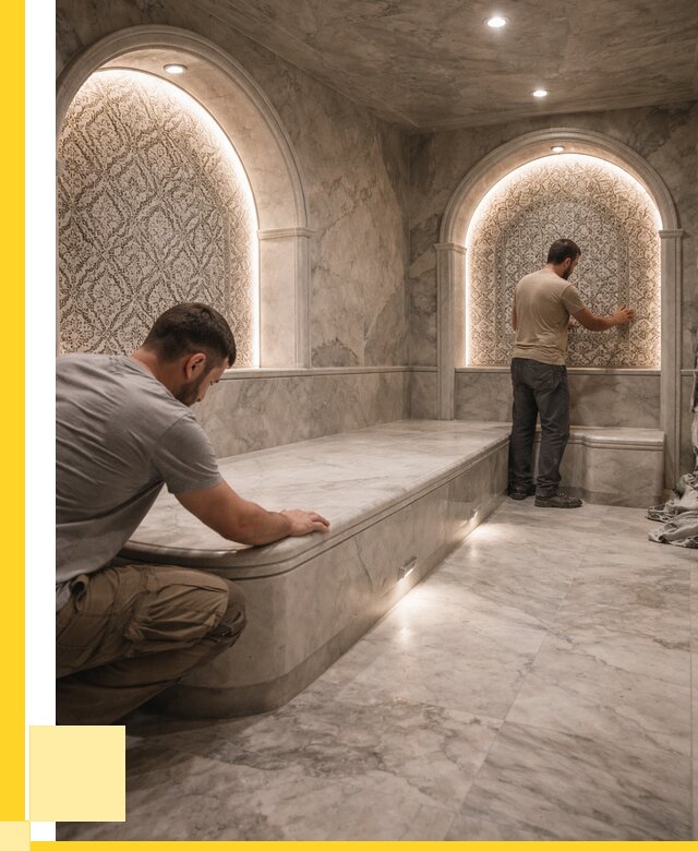 Турецкие бани под ключ в Дубне от 255225 р. | ЭриданДбн