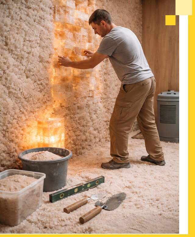 Проектирование и монтаж соляных комнат в Дубне под ключ